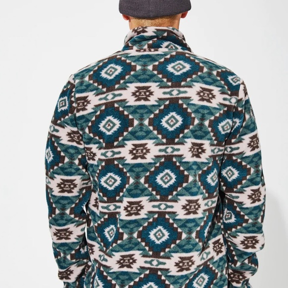 WeSC Aztec Fleece Jacket - Picture 6 of 16